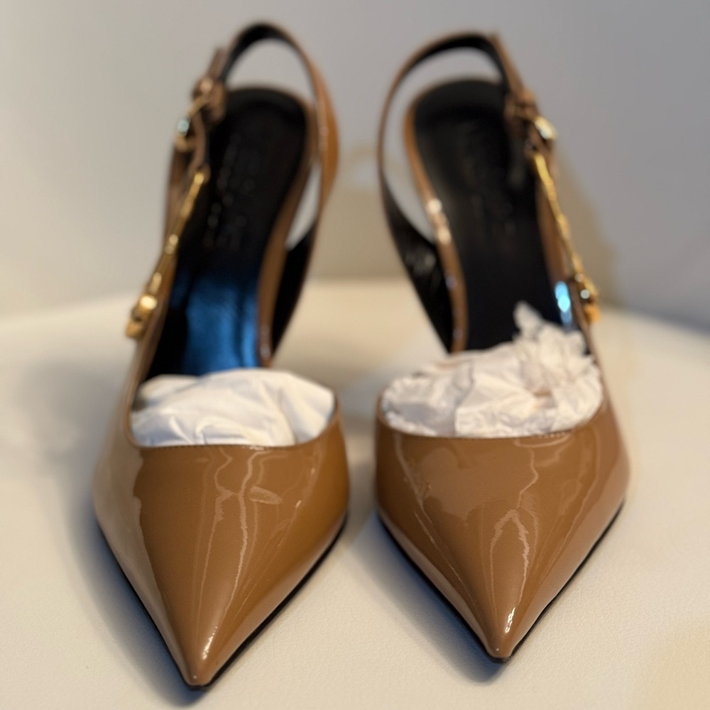 Versace Sling Back Vernice